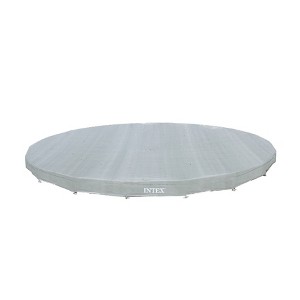 Intex Round Above Ground Swimming Pool Cover, (Pool Cover Only) - 1 of 4