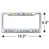 University of California Irvine Full Size Standard License Plate Metal Frame - 4 of 4