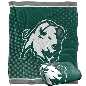 Williston State College Logo Dots Silky Touch Blanket White 50x60 - 1 of 4
