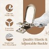 FeelAtHome Sheet Straps Holder with Clips, Bedding Sheet Fasteners Fitted for All Mattresses - 3 of 4