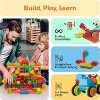 240-Piece Hedgehog Building Blocks Set, Interlocking 3D Shapes for STEAM Education and Creative Play Ages 3+ - 4 of 4