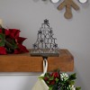 Northlight "It's Beginning to Look a Lot Like Christmas" Metal Tree Stocking Holder - 6.5" - 3 of 4