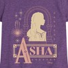 Girls' - Disney - Asha Badge Fitted Short Sleeve Graphic T-Shirt - 2 of 4