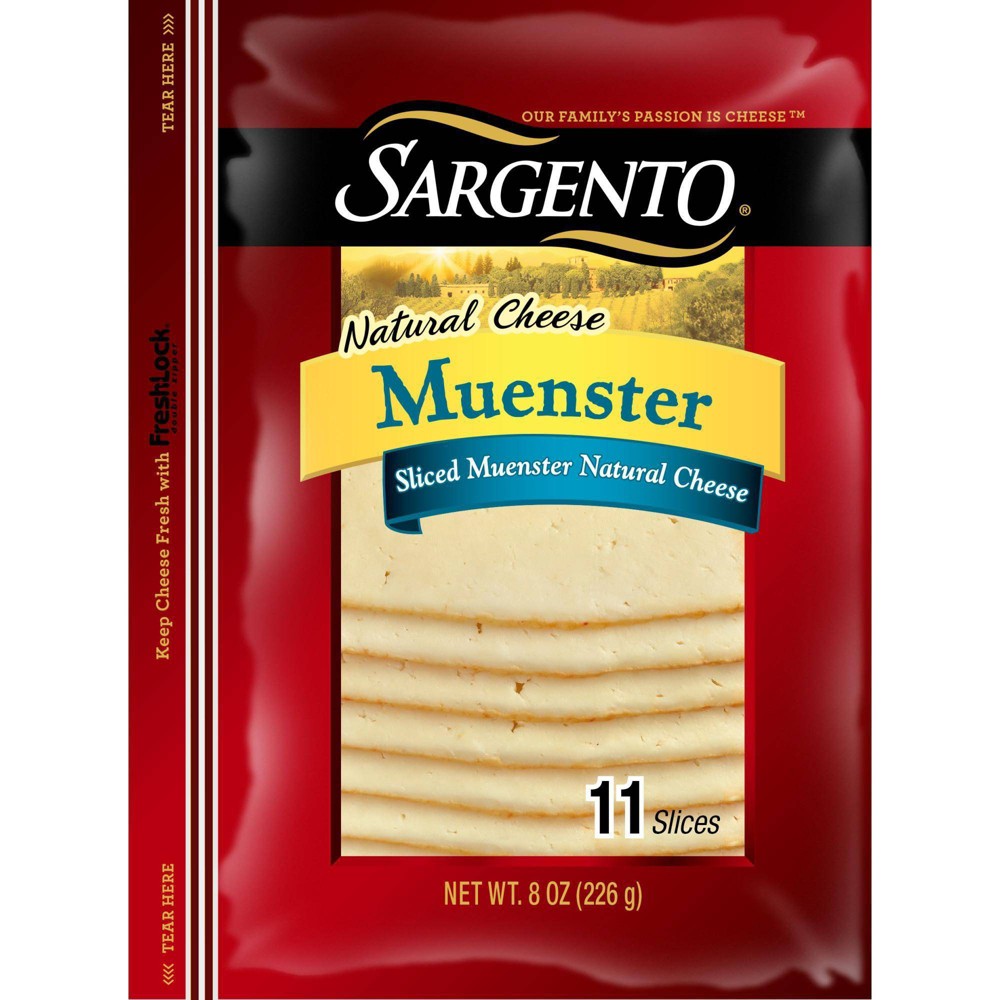 UPC 046100001073 Sargento Natural Muenster DeliStyle Sliced Cheese