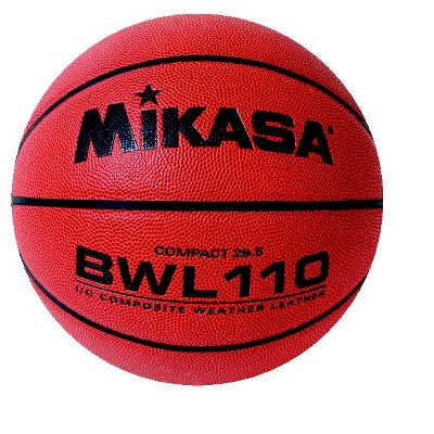 Mikasa Women's Premium Composite Leather Basketball, BWL110, 28-1/2 Inches