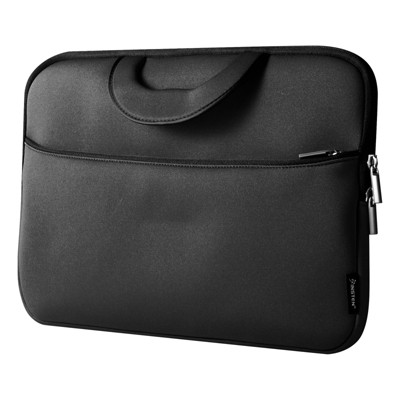 INSTEN Universal Stylish Protective 13.3" Laptop/Tablet Sleeve Case, Black