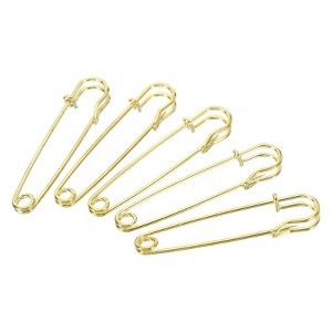 Unique Bargains Large Metal Sturdy Sewing Safety Pins for Blankets 50 Pcs - 1 of 4