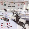 Big Dot of Happiness Christmas Pajamas - Holiday Plaid PJ Party Supplies Decoration Kit - Decor Galore Party Pack - 51 Pieces - 3 of 4