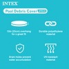 Intex Round Above Ground Swimming Pool Cover, (Pool Cover Only) - 3 of 4