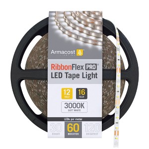 Armacost Lighting RibbonFlex Pro 12V White LED Strip Light Tape 60 LEDs/m Cabinet Lights - 1 of 1