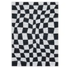 Geometric Area Rug Washable Rugs, Farmhouse Living Room Rugs for Bedroom, Contemporary Low Pile Non-Slip Rug - 3 of 4