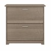 Cabot 2 Drawer File Cabinet Ash Gray - Bush Furniture: Transitional Style, Open-Safe Drawers, MDF Laminate - 4 of 4