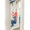 Gym1 6-Piece Doorway Gym for Kids, Includes Door Sensory Swing, Indoor Pull Up Bar, Rings, and more, Holds Up to 300 Lbs - 3 of 4
