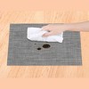 REGALWOVEN Dining Table Decor PVC Solid Washable Placemats 18 x 12 Inch 6 Pcs - 3 of 4