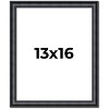 PosterPalooza | Linear Black Picture Frame - UV Acrylic, Foam Board Backing, Hanging Hardware - 2 of 4