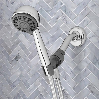 Waterpik Chrome 4-Mode Handheld Shower Head with Pulse