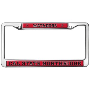 Cal State Northridge Matadors Logo Full Size Standard License Plate Metal Frame - 1 of 4