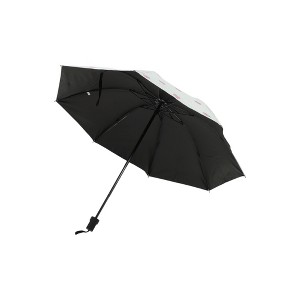 Unique Bargains Portable Umbrella 8-Rib Manual Sun Impact Cloth Vinyl 39.37"x27.17" 1 Pcs - 1 of 4