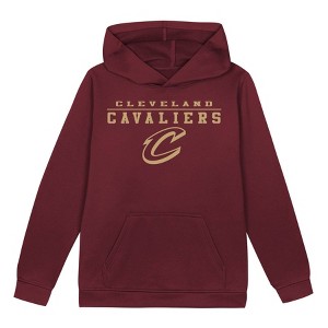 NBA Cleveland Cavaliers Boys' Poly Hooded Sweatshirt - 1 of 1