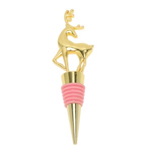 Unique Bargains Christmas Reindeer Stopper Aluminum Alloy TPE 5.04"x1.50"x0.79" 1 Pc - 1 of 3