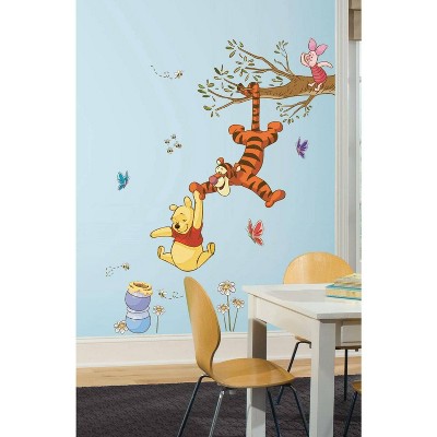 Winnie the Pooh and Friends Nursery Wall Decal Set