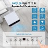 8,000 BTU Portable Air Conditioners, 3 Modes Portable AC Unit with Fast Cooling/Fan/Dehumidifier, Cools Up to 350 Sq.Ft, for Bedroom Office - 4 of 4