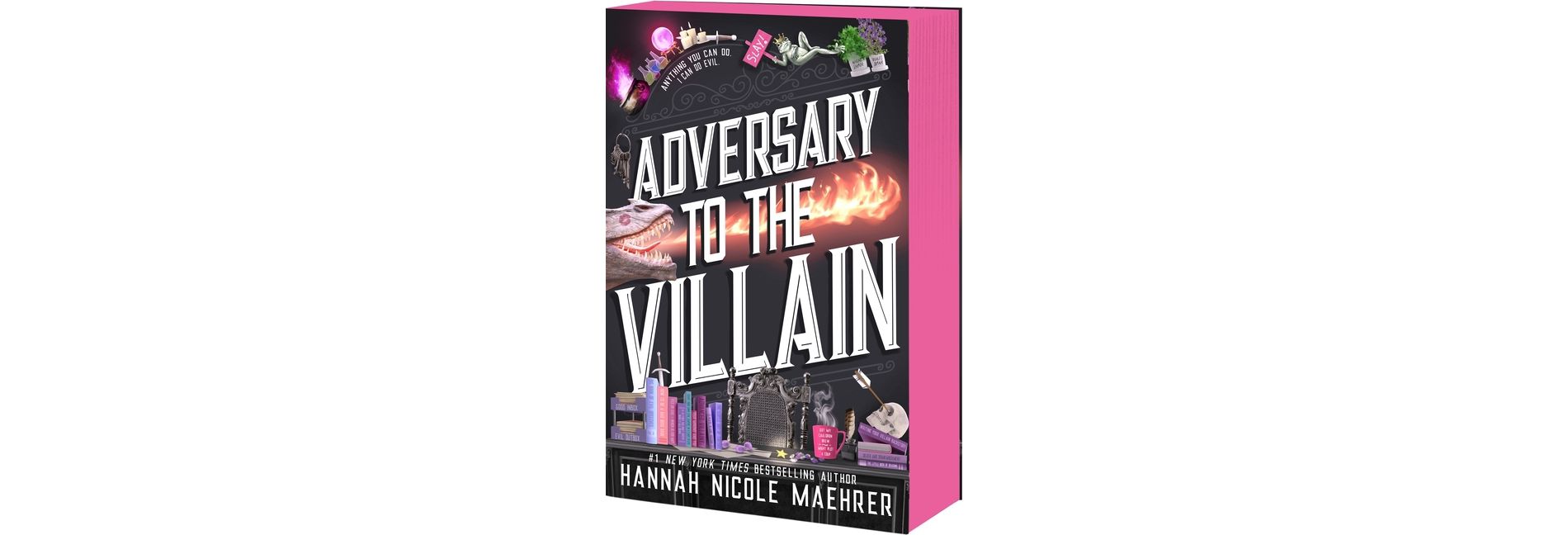 Adversary to the Villain - (Assistant and the Villain) by  Hannah Nicole Maehrer (Paperback)