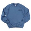 Simply Sage Market Embroidered I Closed My Book To Be Here Sweatshirt - 2 of 4