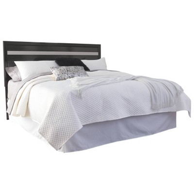 target black headboard