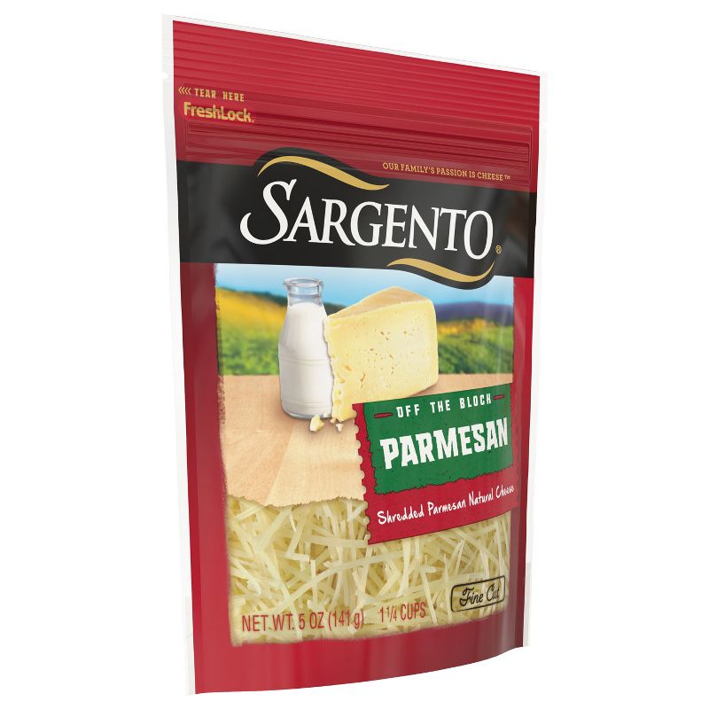 Sargento Natural Parmesan Shredded Cheese - 5oz, 4 of 10