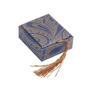 Unique Bargains Jewelry Boxes Retro Tassel Small Pendant Box Paper