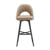 Inspire Q 29" Set of 2 Ragan Metal Swivel Barstools - 4 of 4