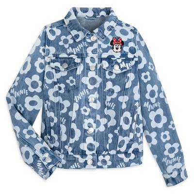 Minnie mouse jean store jacket disney store