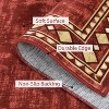 coucheta Washable Area Rug for Living Room, Multi-size Modern Bordered Non Slip Stain Resistant Non Shedding Low Pile Carpet, for Bedroom, Dining - 4 of 4