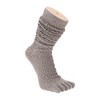 Unique Bargains Women Elegant Five Toe Socks 1 Pair - 2 of 4