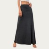 Anna-Kaci Women’s Soft Stretch Maxi Skirt with Foldover Waistband and Flowing Relaxed Silhouette Designed - 2 of 4
