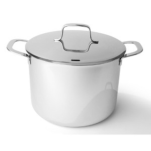 Alva Cookware Maestro Stainless Steel Casserole Dish Pot with Lid, Non Toxic, Induction Compatible, Soup & Stock Pot - 1 of 4