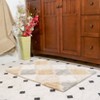 2pc Alloy Moroccan Tiles Bath Rug Set - Chesapeake - 2 of 4