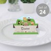 Big Dot of Happiness Woodland Creatures - Baby Shower or Birthday Party Tent Buffet Card - Table Setting Name Place Cards - Set of 24 - 2 of 4