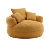 Anybear Chenille Sponge Single Sofa, Fluffy Modern Sleeper Chair for Living room, Bedroom, No Assembly Required - 3 of 4