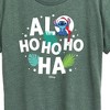 Women's - Lilo and Stitch - Alo Ho Ho Ho Ha Christmas Short Sleeve Graphic T-Shirt - 2 of 4