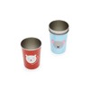 Red Rover 10oz 4pk Stainless Steel Kids Animal Tumbler Cups: Kids Cup Set for Cold Beverages, Hand Wash, Silver - 2 of 4
