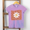 The Juniper Shop SmileyWorld Summer Wave Stacked Youth Short Sleeve Tee - 4 of 4
