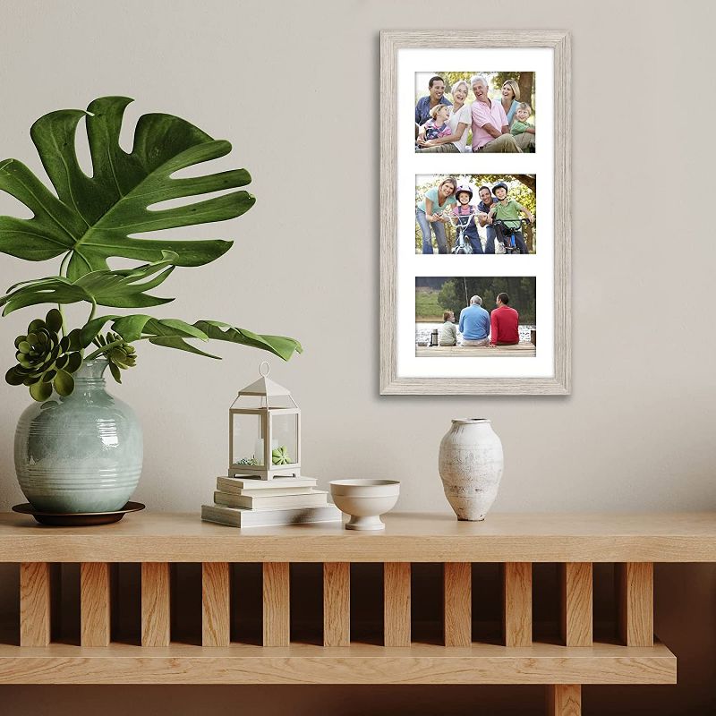 Americanflat Collage Picture Frame with tempered shatter-resistant glass - Available in a variety of Sizes and Colors, 3 of 6