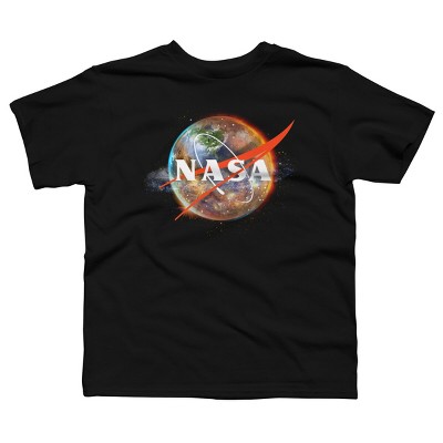Boy's NASA NASA Planet Logo By T-Shirt