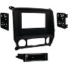 Metra® ISO Double-DIN/ISO DIN Installation Kit for Select 2014 through 2019 Chevrolet® Silverado/GMC® Sierra, 99-3014G in Black - 2 of 4