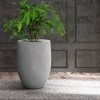 Rosemead Home & Garden Concrete Outdoor Planter Pot Cement Gray 17"x17"x21.7" - 4 of 4