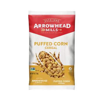 Arrowhead Mills Puffed Corn Cereal 6 oz Pkg