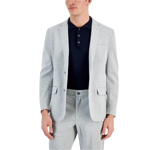 Alfani Mens Heathered Knit Two Button Blazer Jacket - 1 of 1