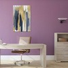 Converge Blue and Gold III by Jackie Hanson Unframed Wall Canvas - iCanvas - 3 of 3